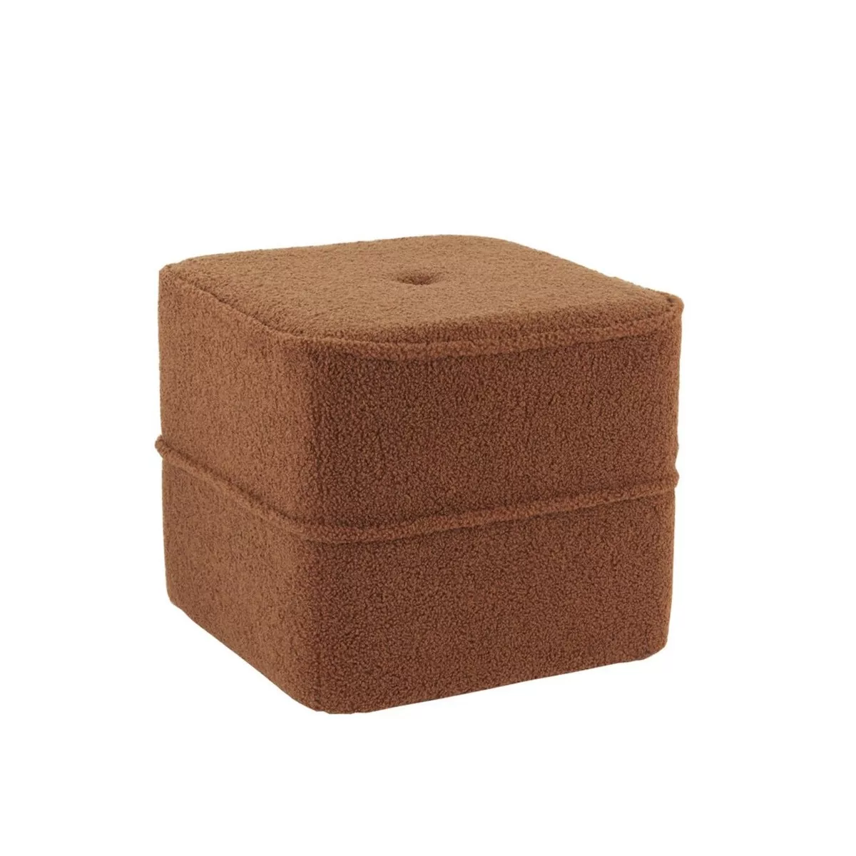 Pouf Teddy Terracotta