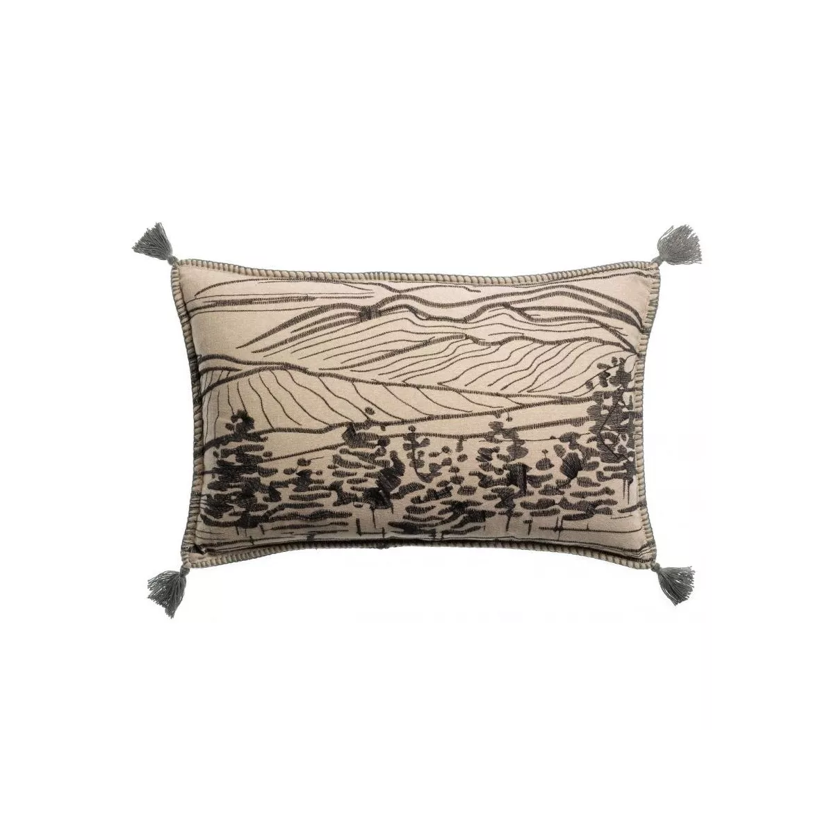Coussin Brodé Dusko 65x40
