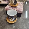 Coffret 2 Tasses et sous tasse Chat Hevea