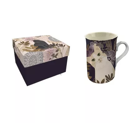 Coffret 1 Mug Chat Hevea 