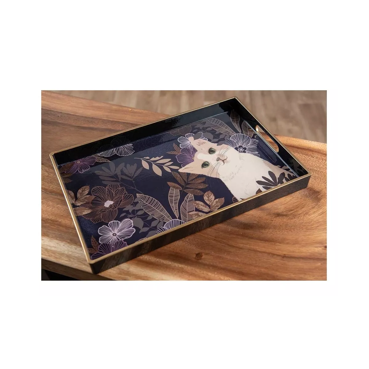 Plateau Rectangualire Chat 40x26