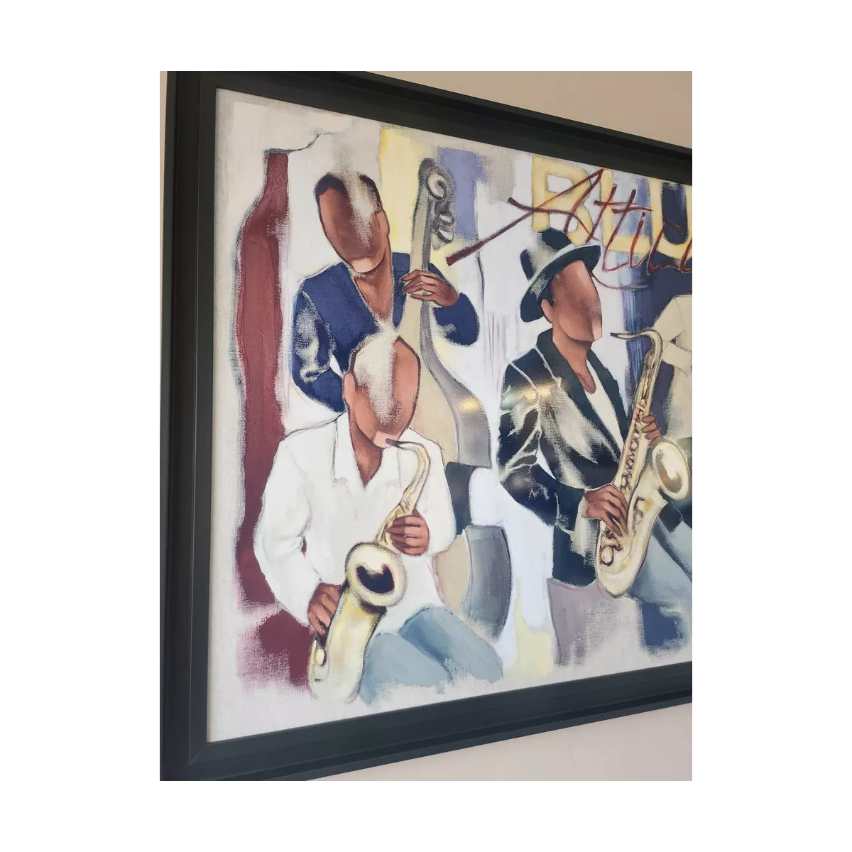 Tableau Farel Attica Blues 90x120