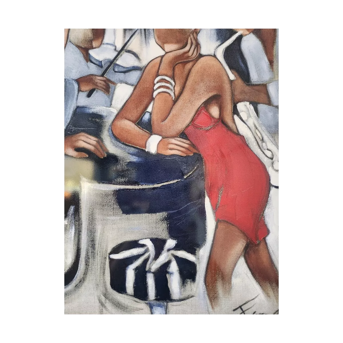 Tableau Farel Around the Piano 60x60