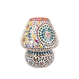 Lampe Fungus Mosaique Rainbow