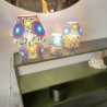 Lampe Fungus Mosaique Rainbow