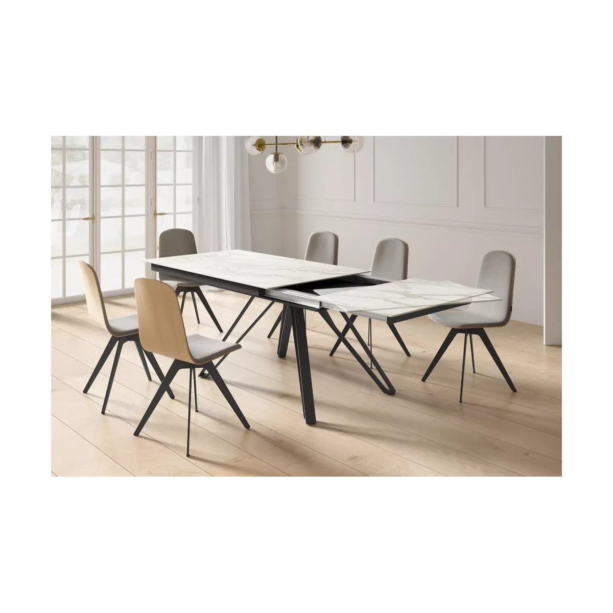 Table Dado 160cm en Céramique
