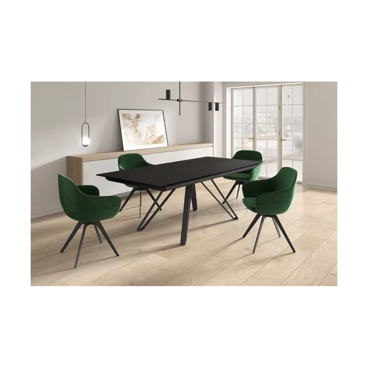 Table Dado 160cm en Céramique