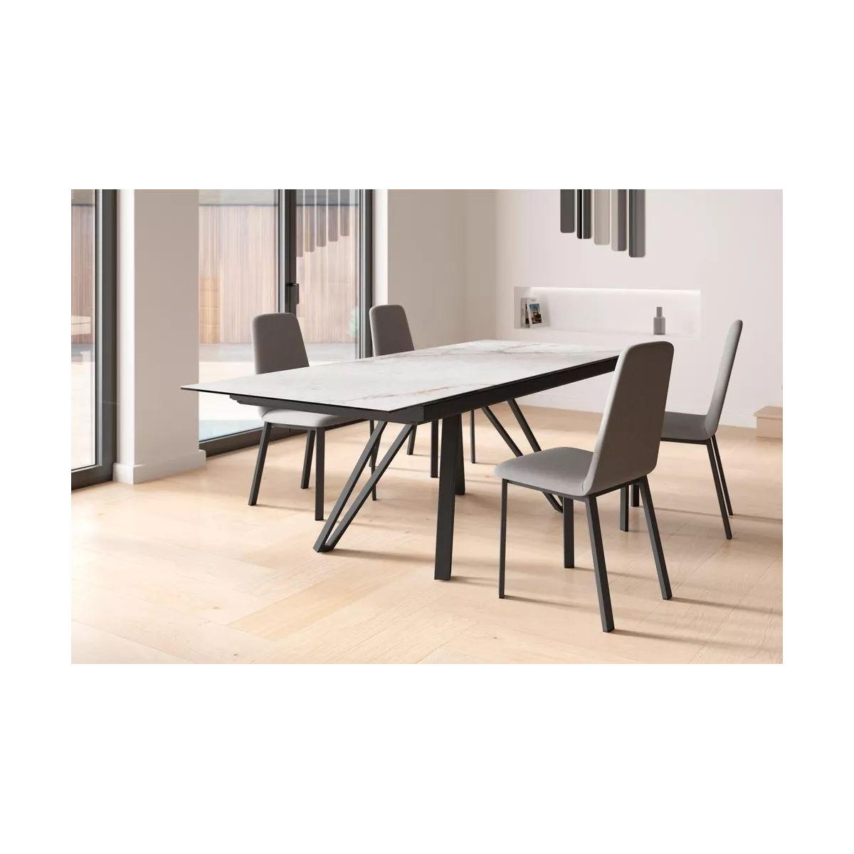 Table Dado 160cm en Céramique