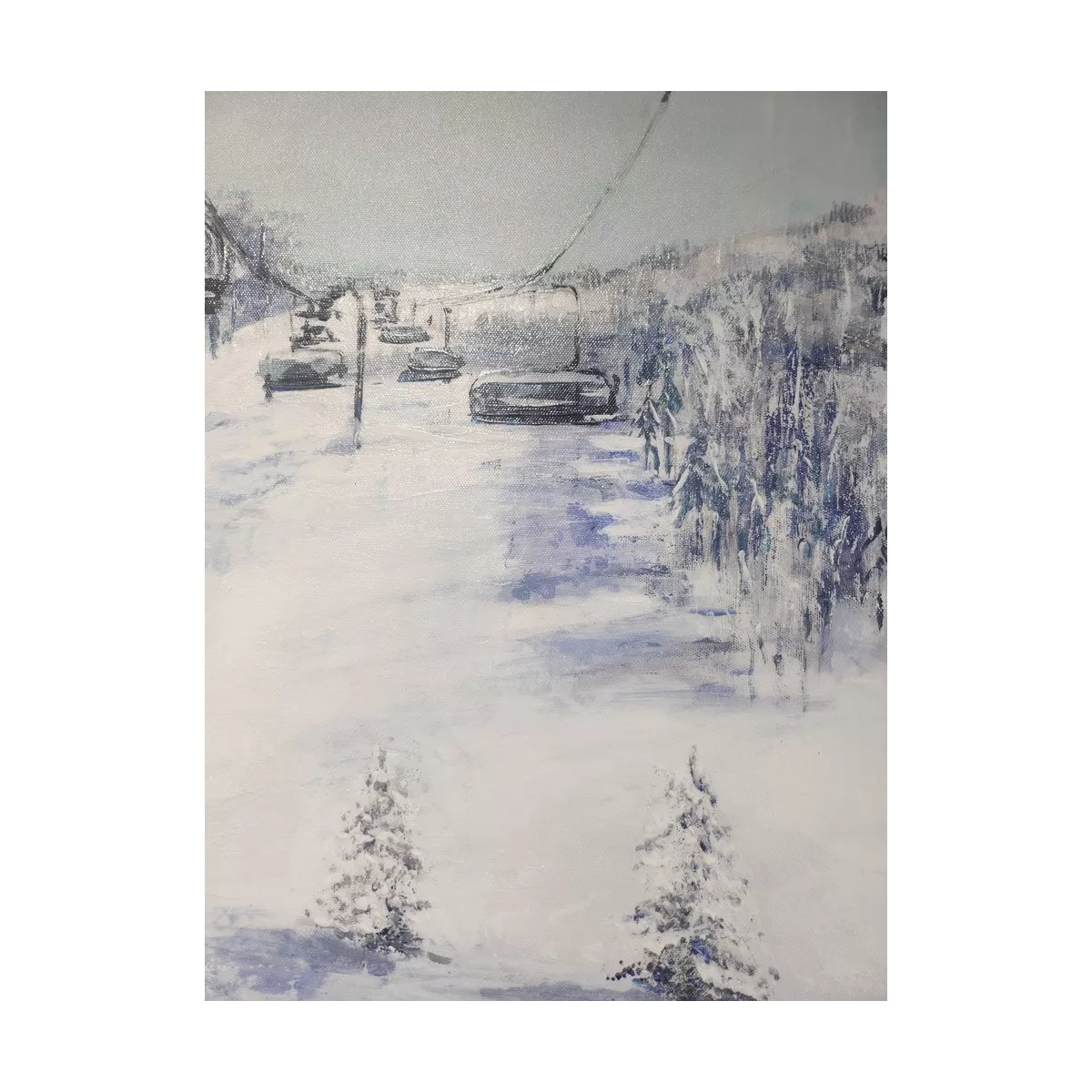 Tableau Teleski 50x50