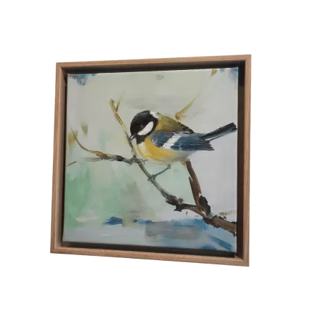Tableau Oiseau 34x34