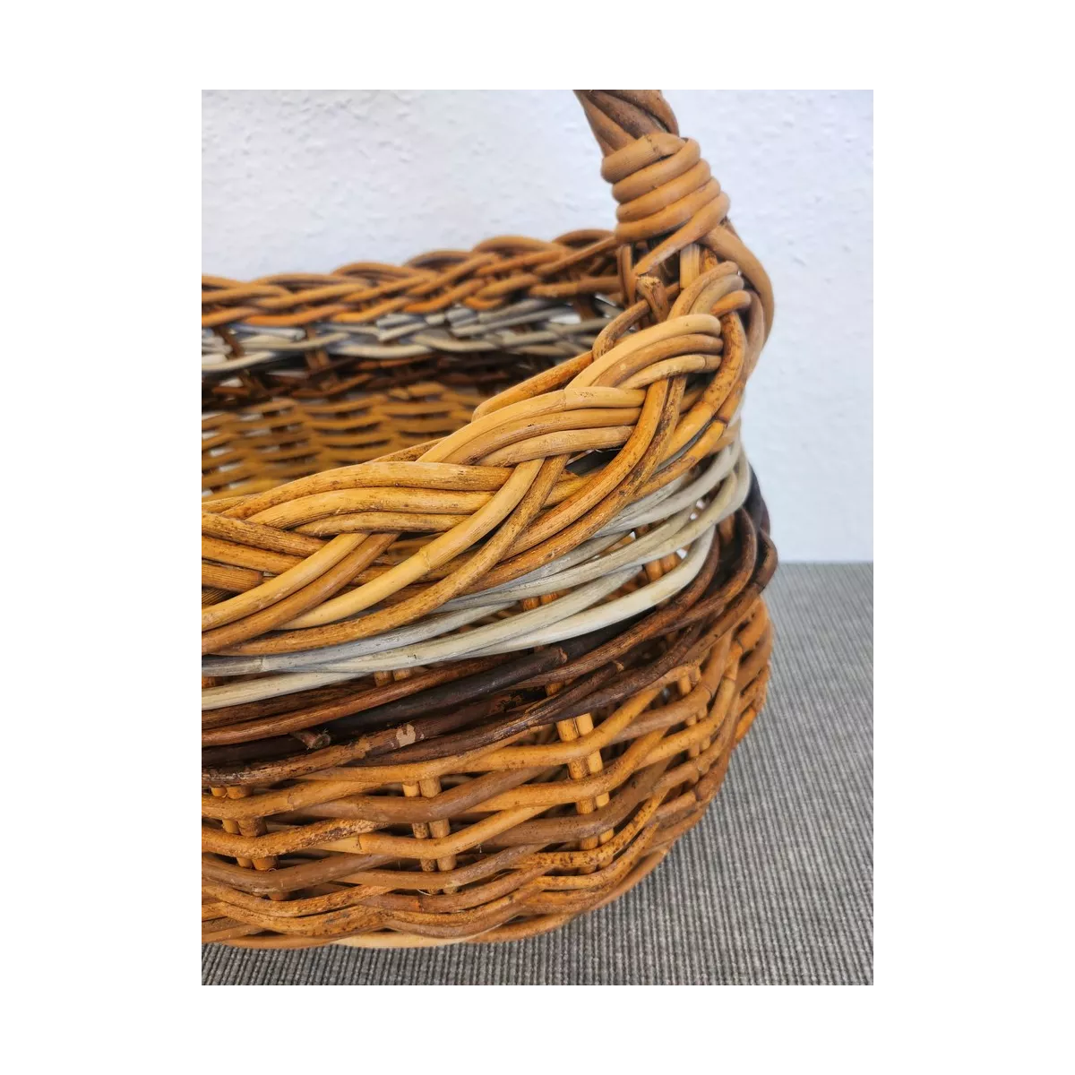 Panier Venitien Rotin 42x30