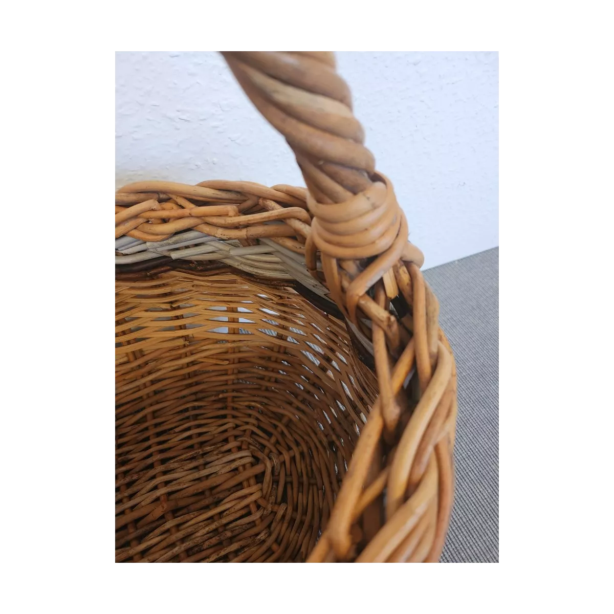 Panier Venitien Rotin 42x30