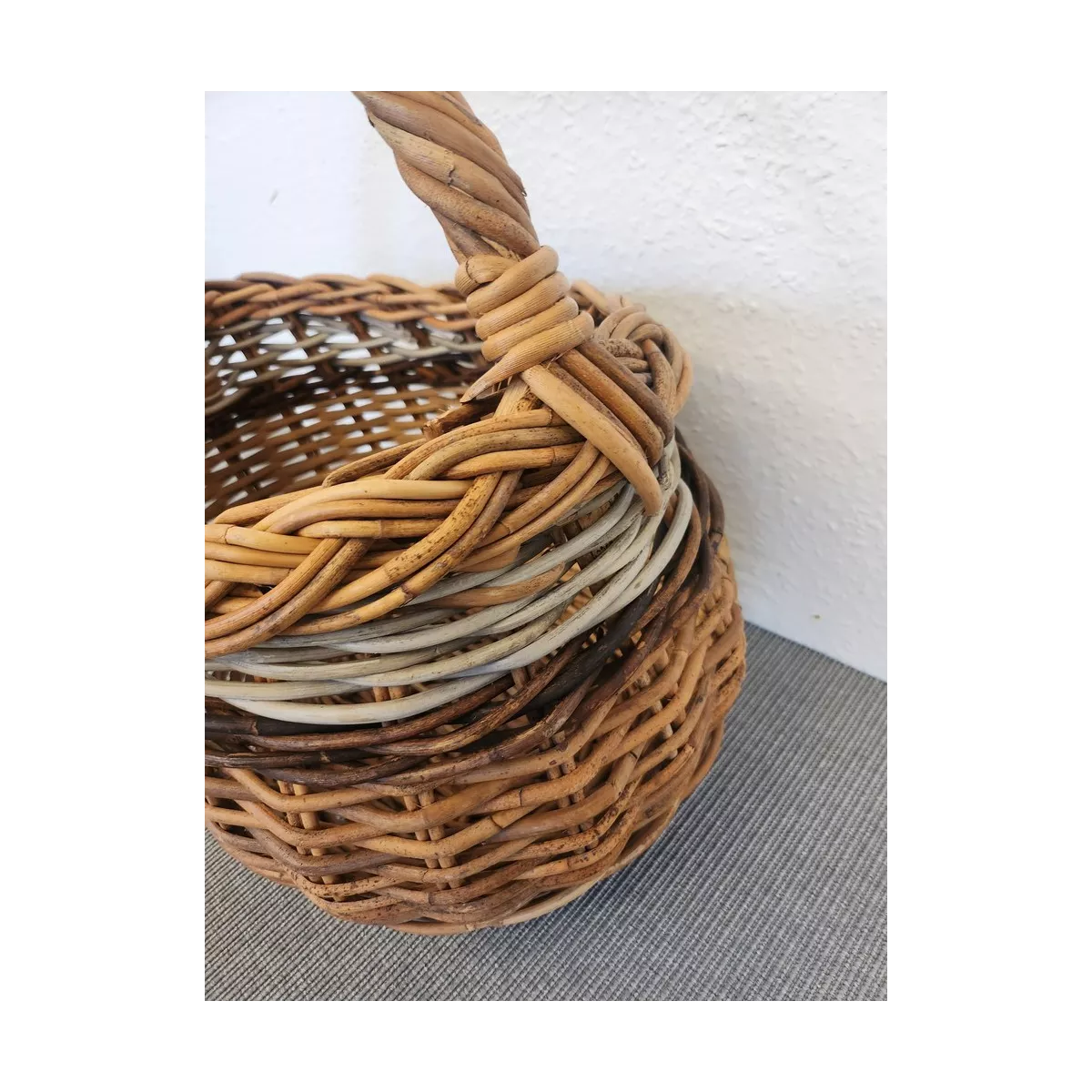 Panier Venitien Rotin 42x30