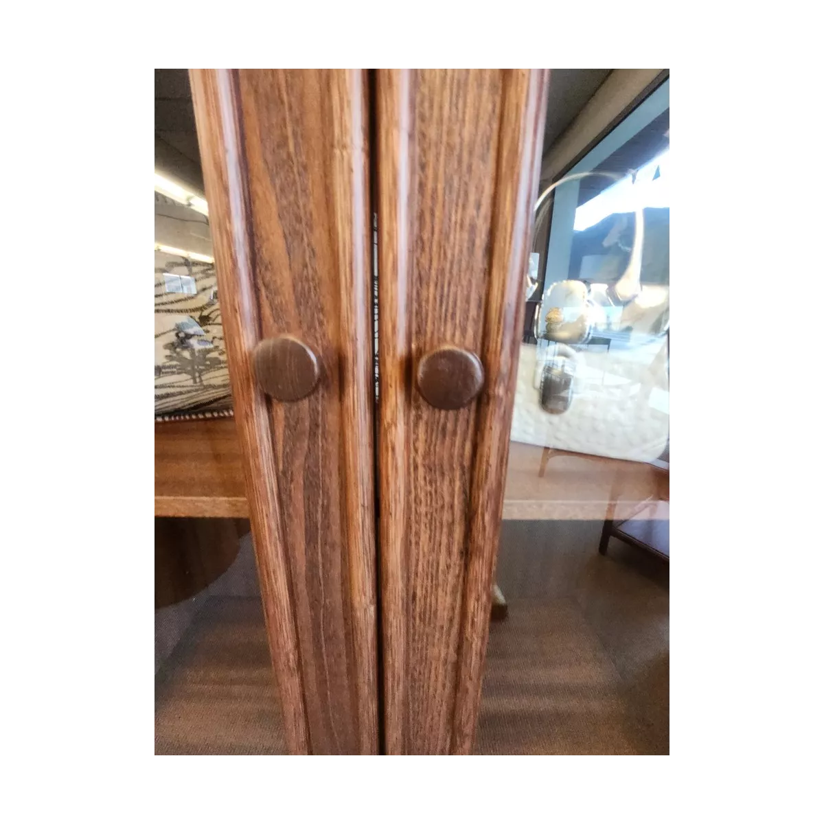 Vitrine Sanora Acajou