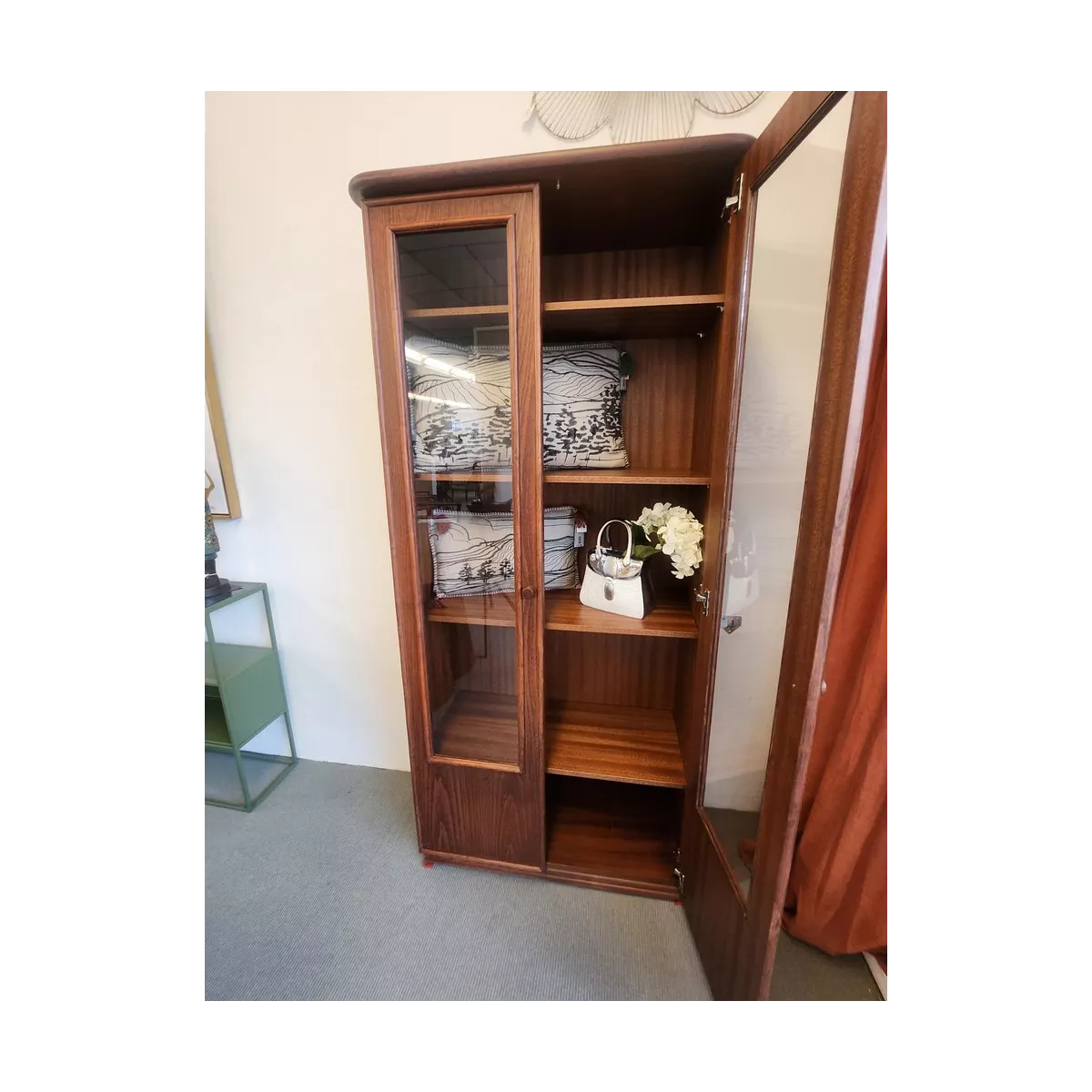 Vitrine Sanora Acajou