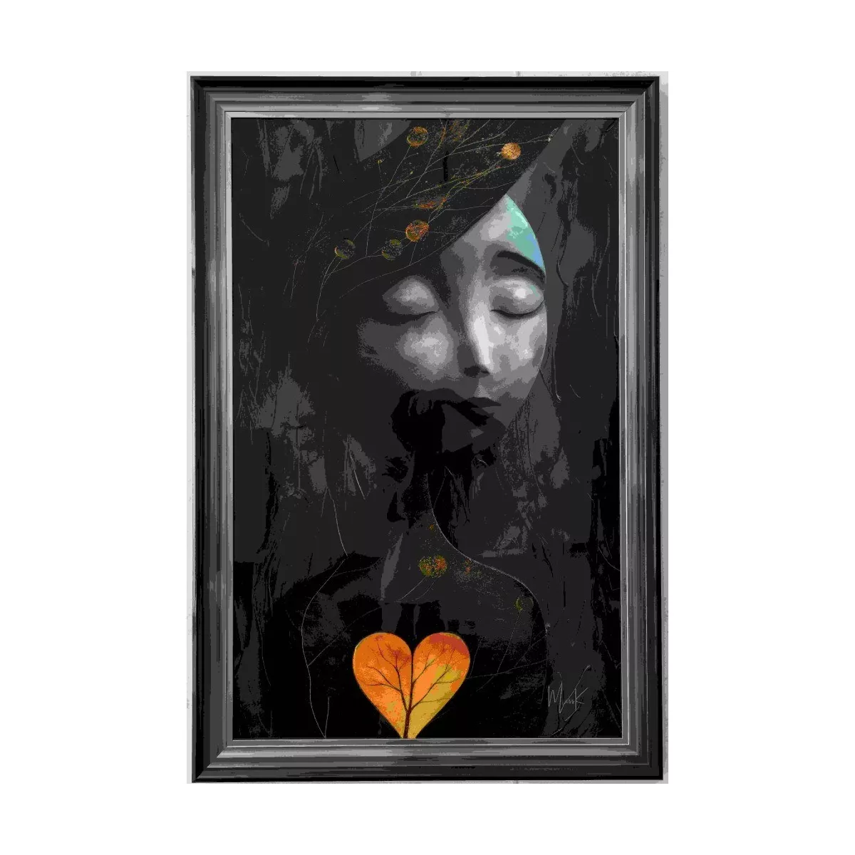 Tableau Chagrin d'Amour Miss K 80x120