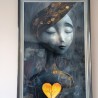 Tableau Chagrin d'Amour Miss K 80x120