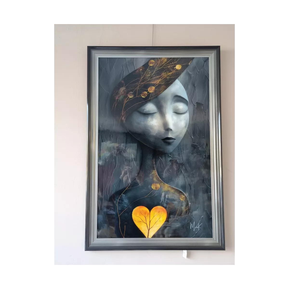 Tableau Chagrin d'Amour Miss K 80x120