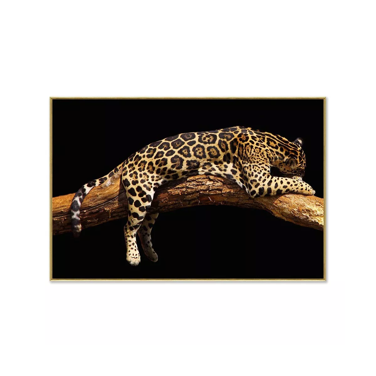 Tableau Panthère Strass 120x80