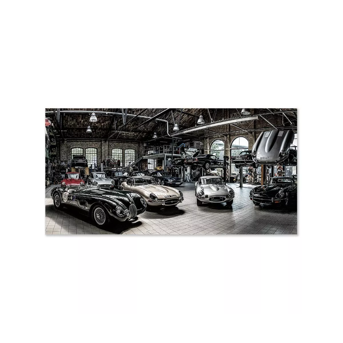 Tableau Voiture en Verre 101x51