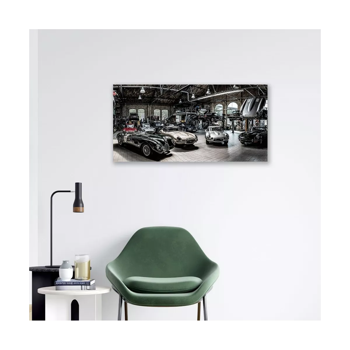Tableau Voiture en Verre 101x51
