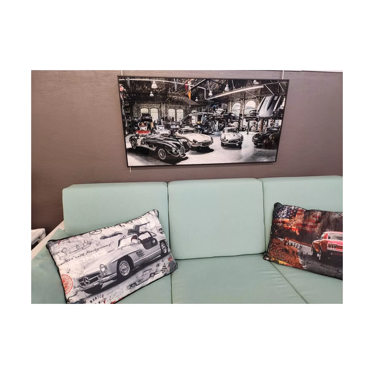Tableau Voiture en Verre 101x51