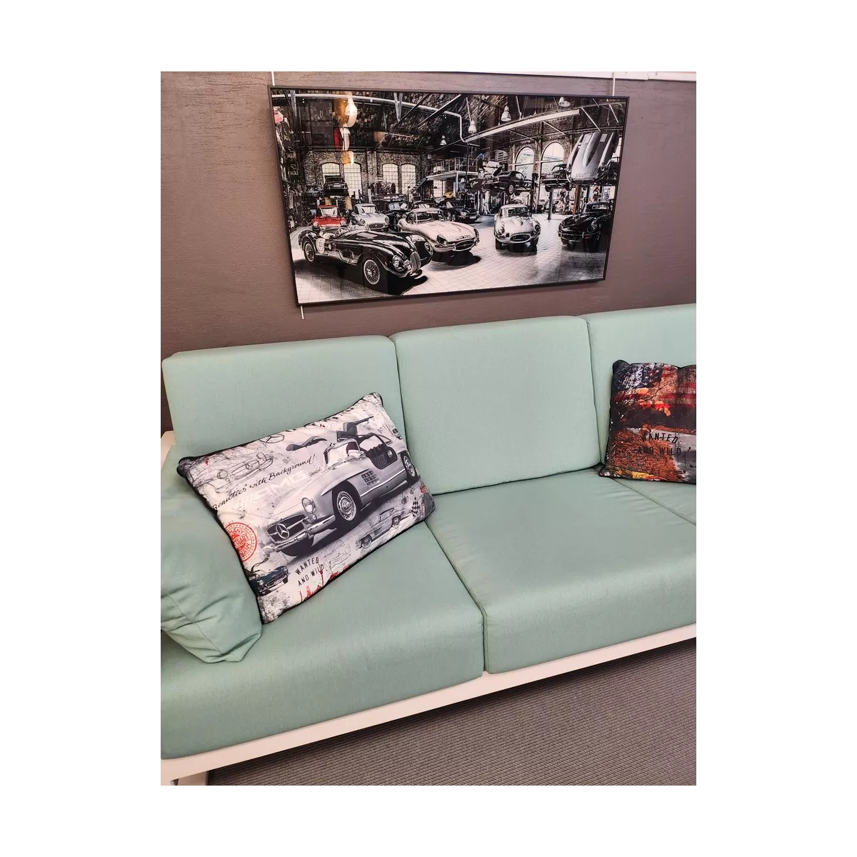 Tableau Voiture en Verre 101x51