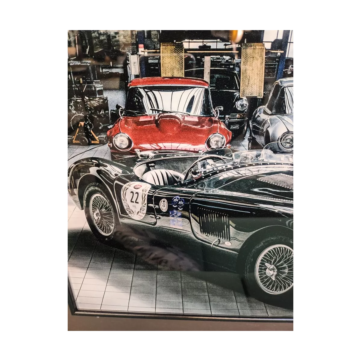 Tableau Voiture en Verre 101x51