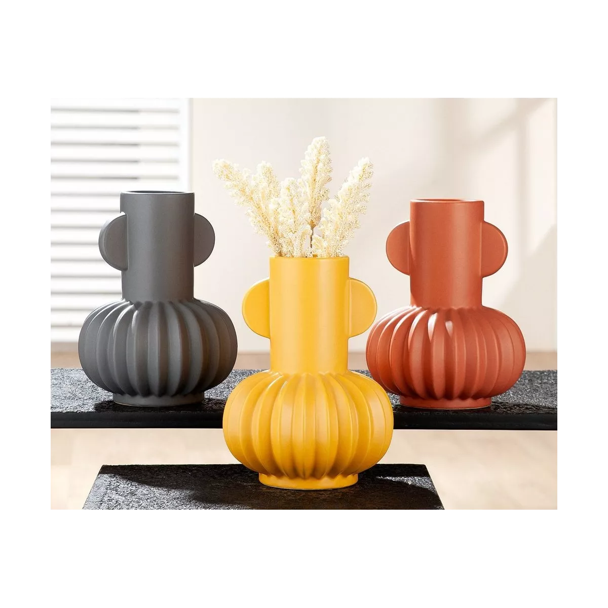 Vase Art Déco Terracotta H.20