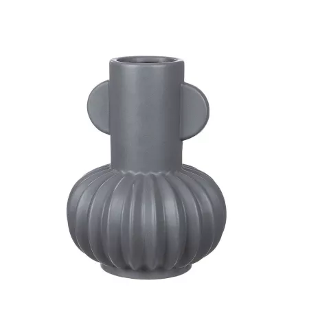 Vase Art Déco Jaune H.20