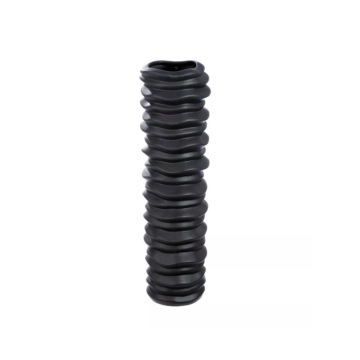 Vase Philou Noir H.58cm