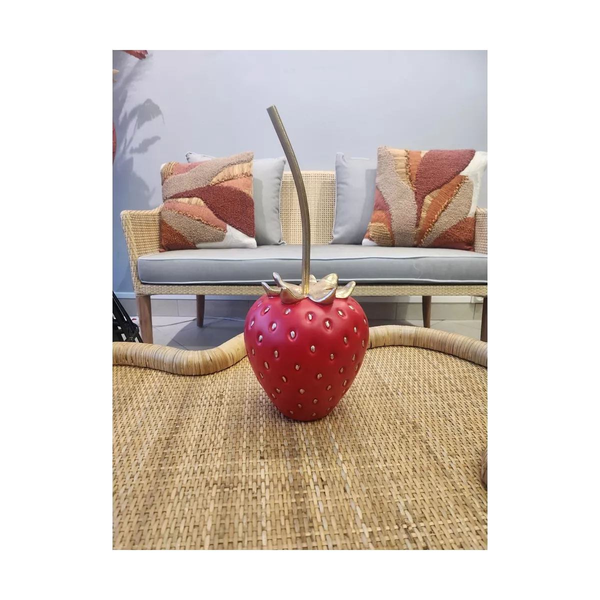 Fraise Rouge H.35cm