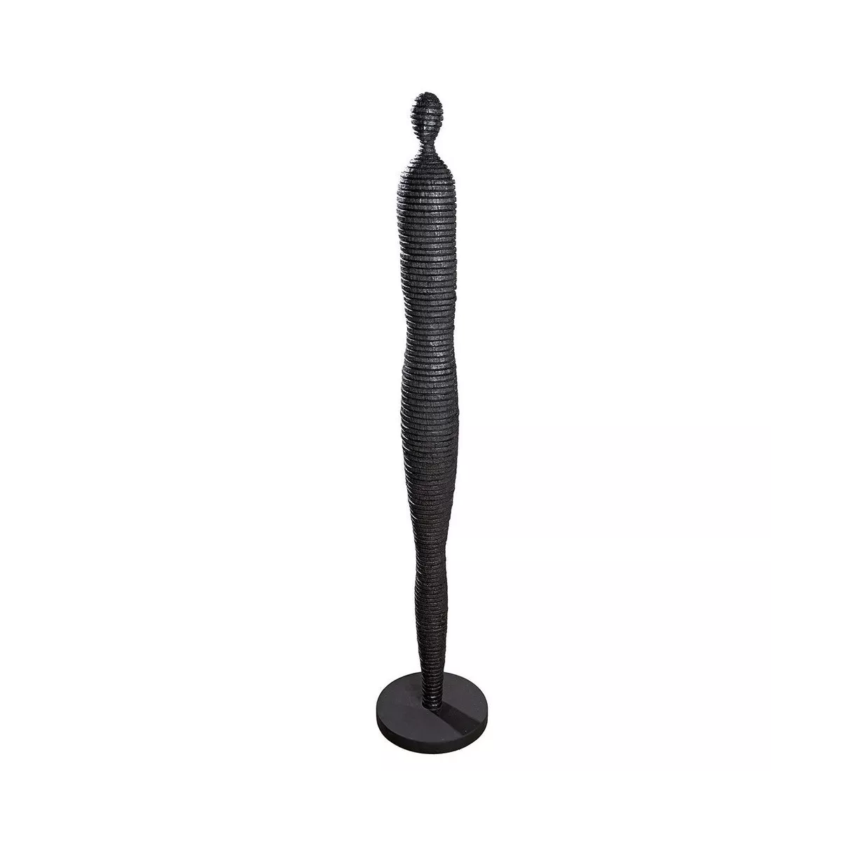 Sculpture silhouette Noir H.109cm
