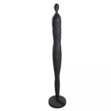 Sculpture silhouette Noir H.109cm