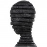 Sculpture silhouette Noir H.109cm