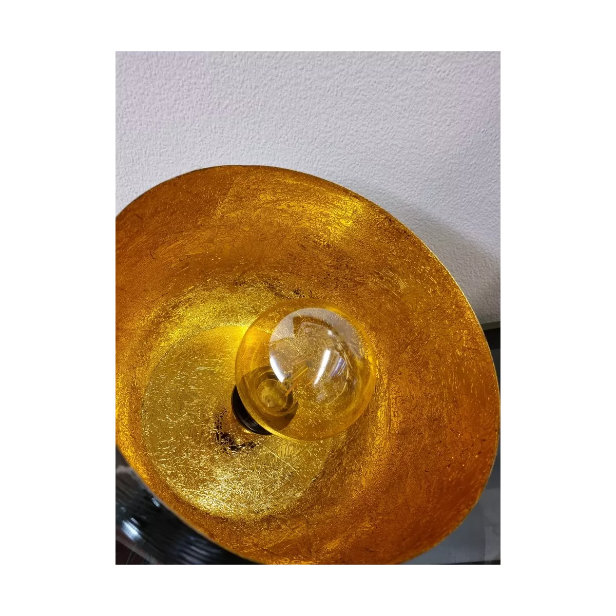 Lampe Samuel Relief Dark 28 cm