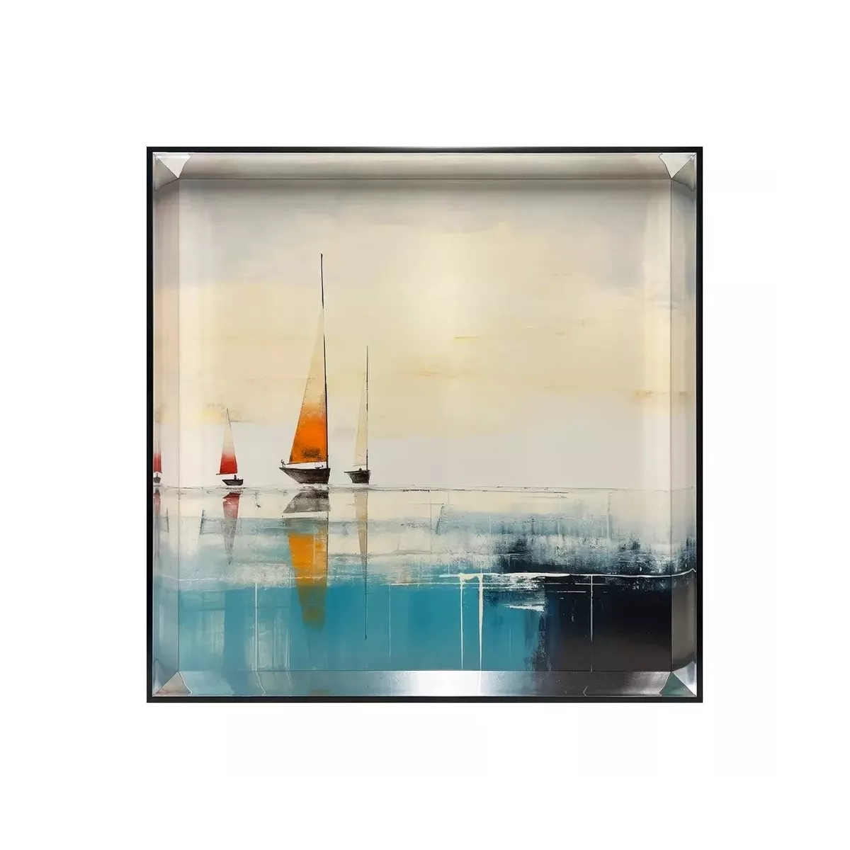 Tableau Maritime Minimalist 71x71