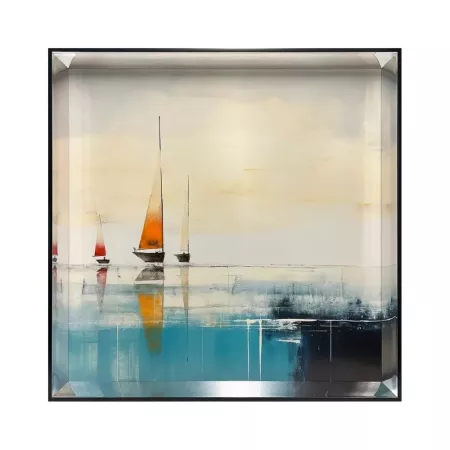 Tableau Maritime Minimalist 71x71