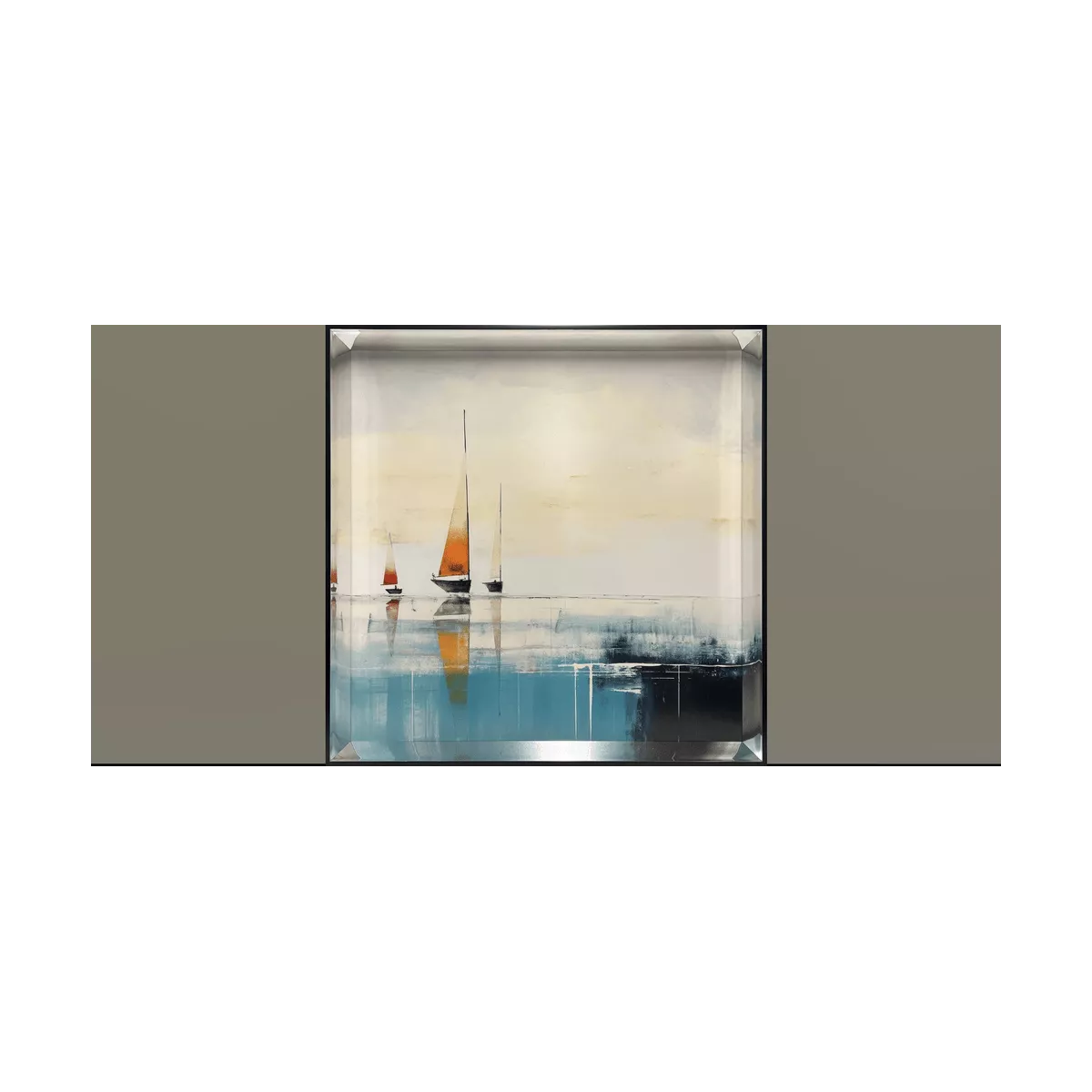 Tableau Maritime Minimalist 71x71