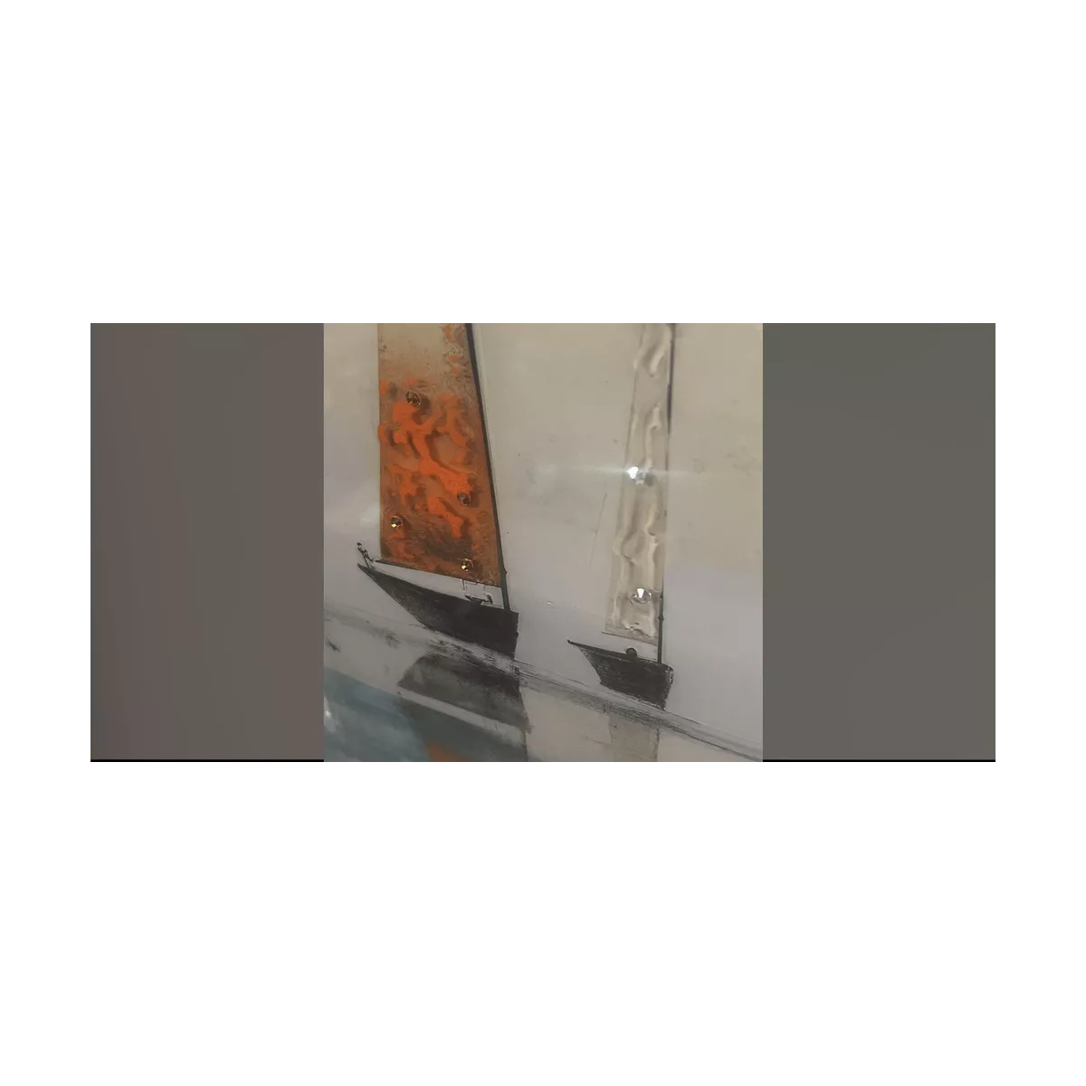 Tableau Maritime Minimalist 71x71