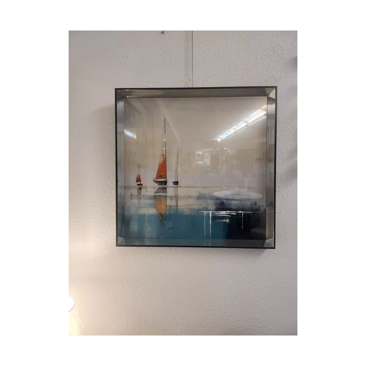 Tableau Maritime Minimalist 71x71