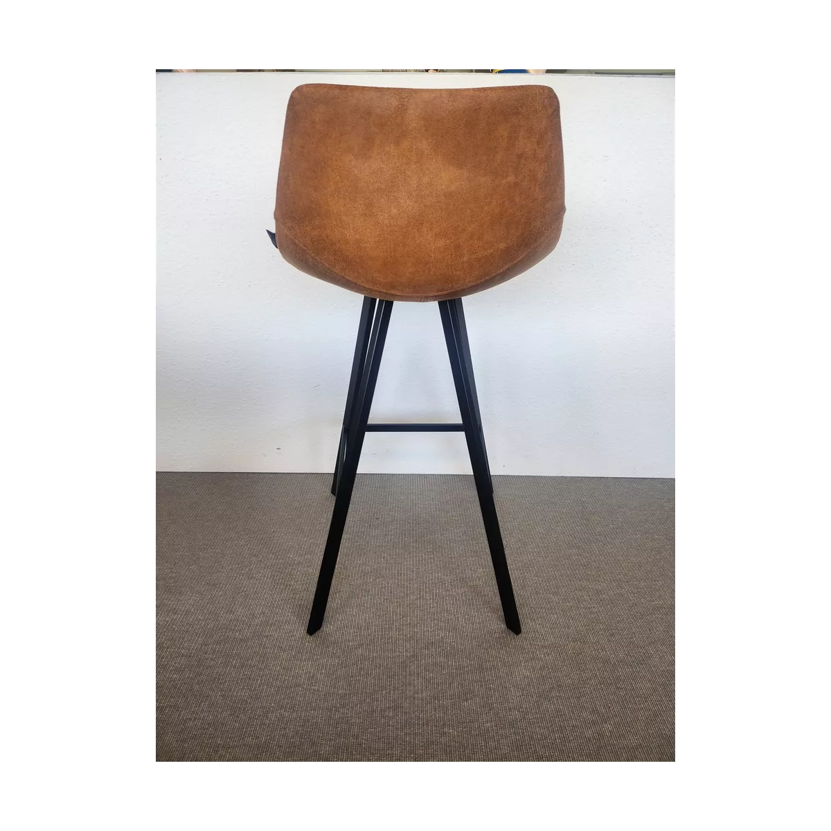 Tabouret de bar Happy Cognac