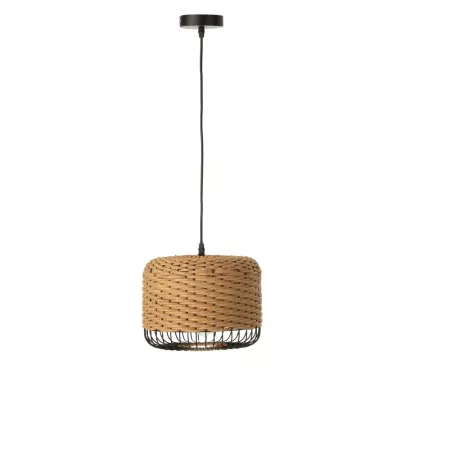 Suspension Joly Métal et Tressage Naturel