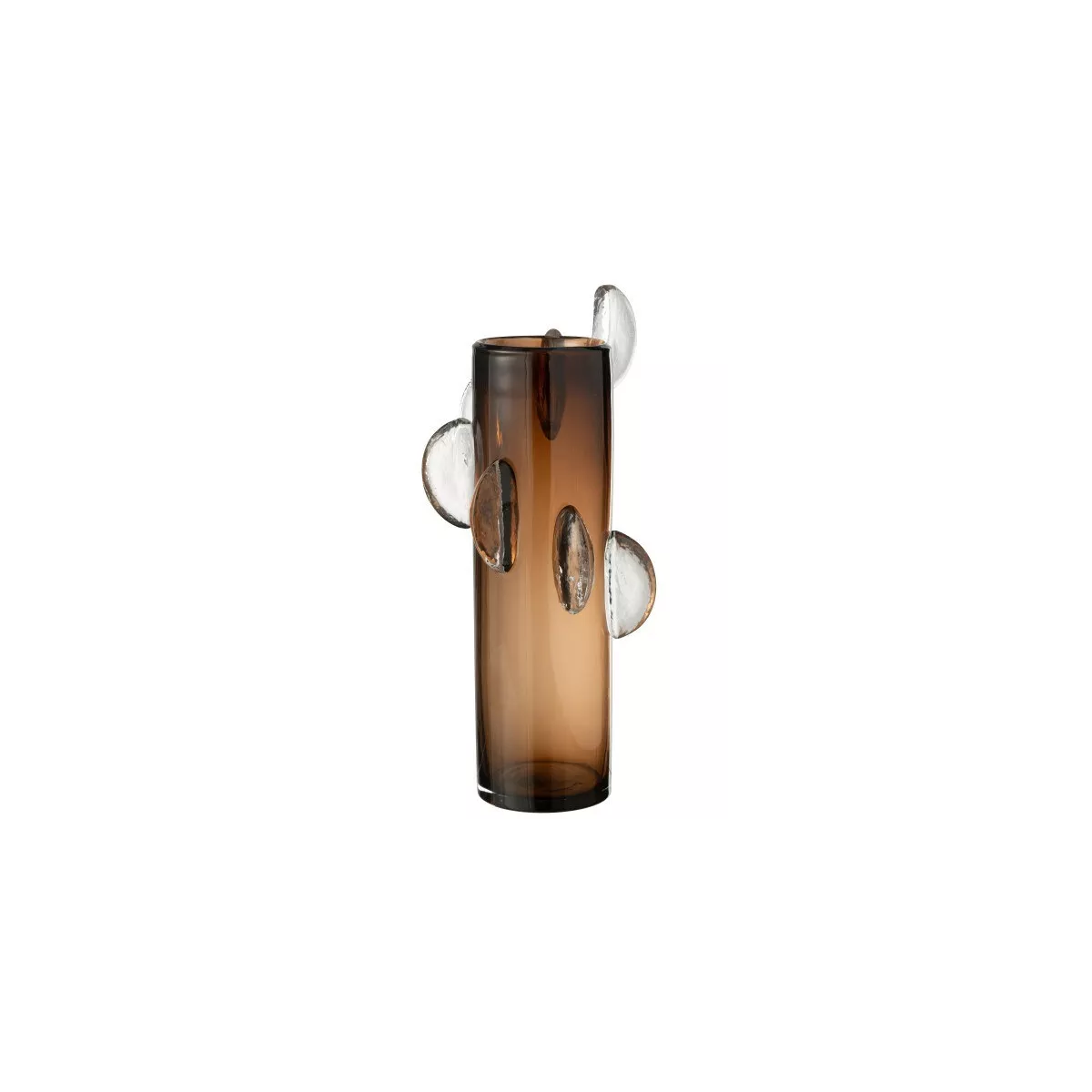 Vase en Verre Steggy Verre Marron h46