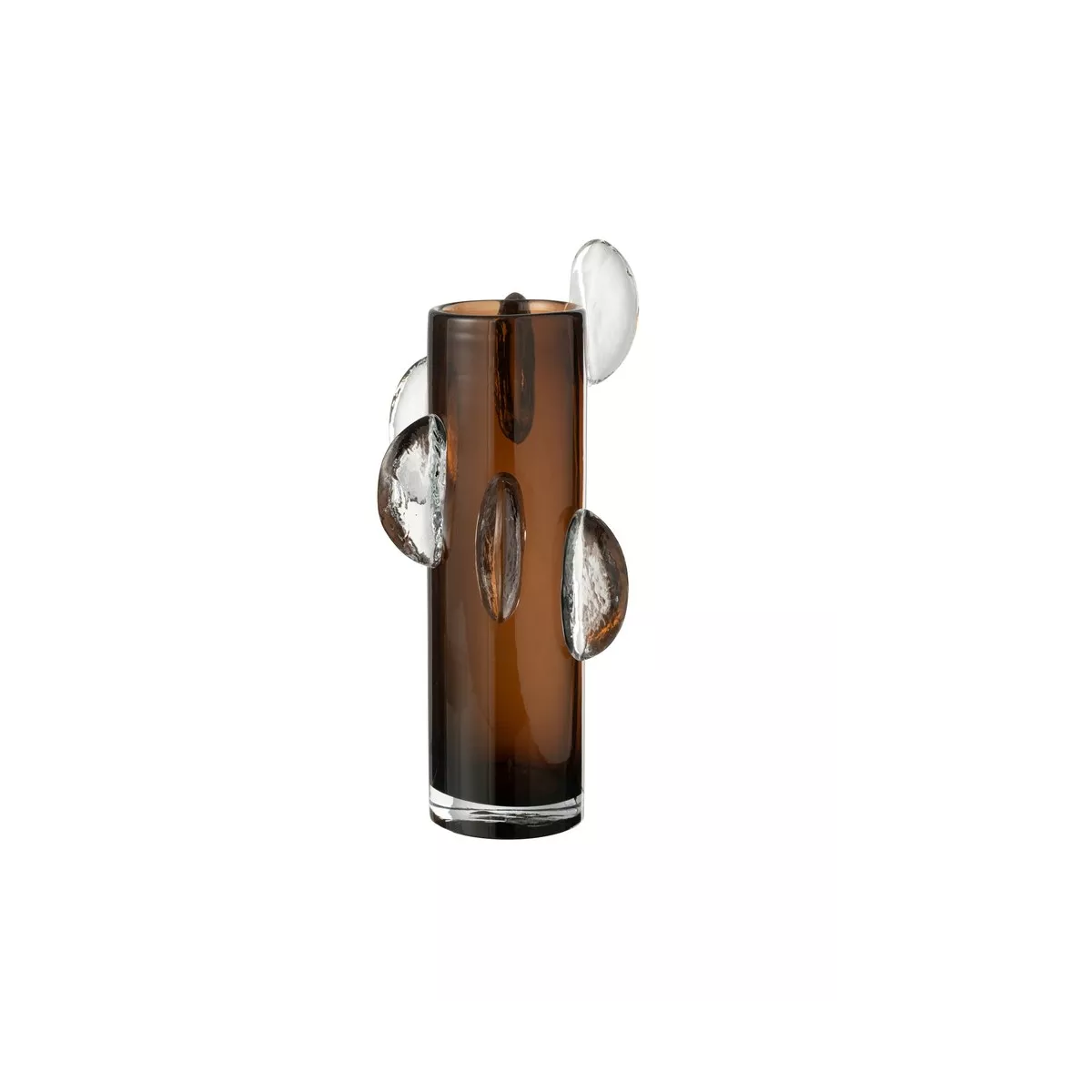 Vase en Verre Steggy Verre Marron h46