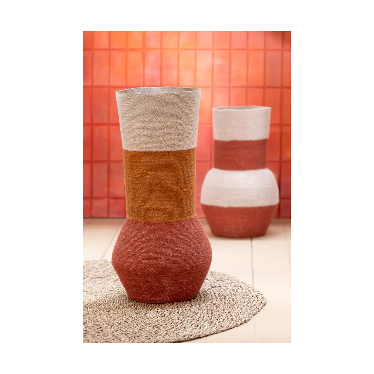 Vase en Jonc h65