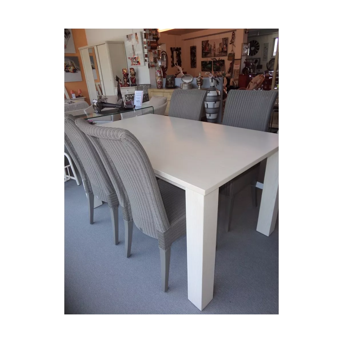 Table Kubiki 150x90 Ivoire