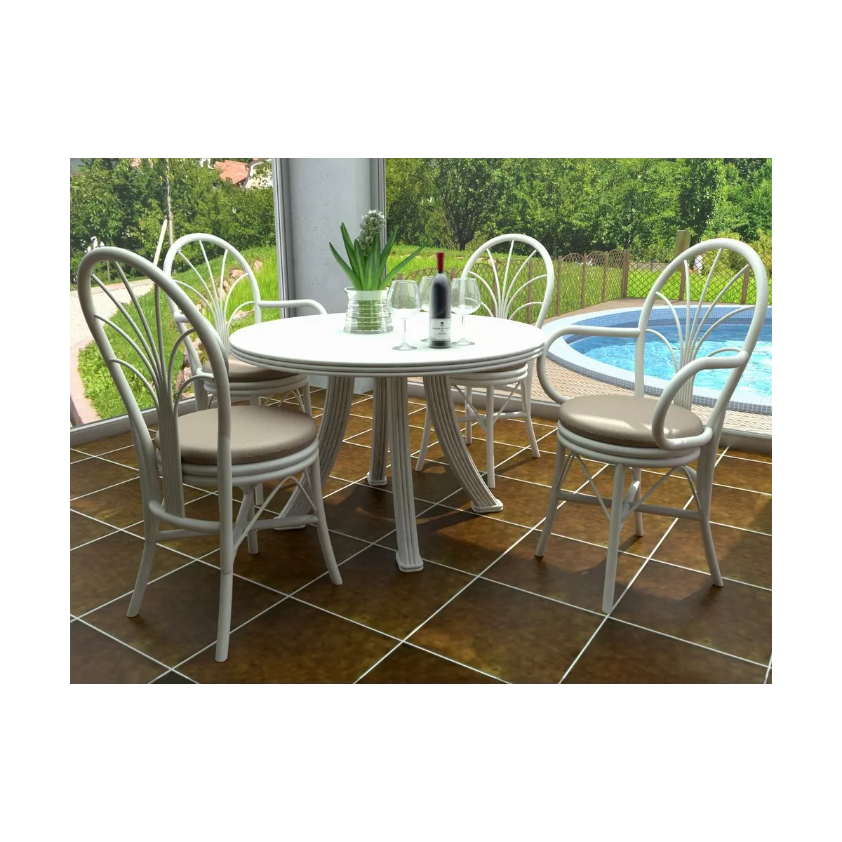 Table Tortola Ronde à partir de