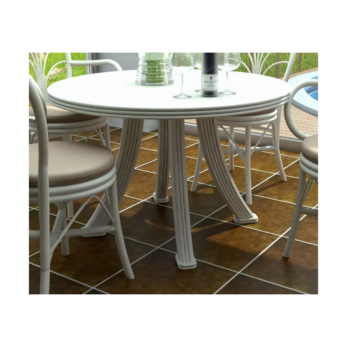 Table Tortola Ronde à partir de