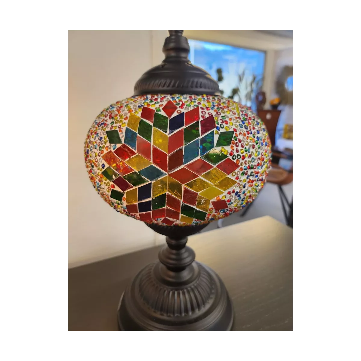 Lampe Mosaique Orient H.44cm